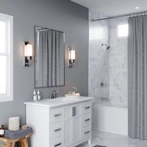 Pfizer Bathroom Sink Faucet, 2-Handle, 3- hole Chrome Finish,